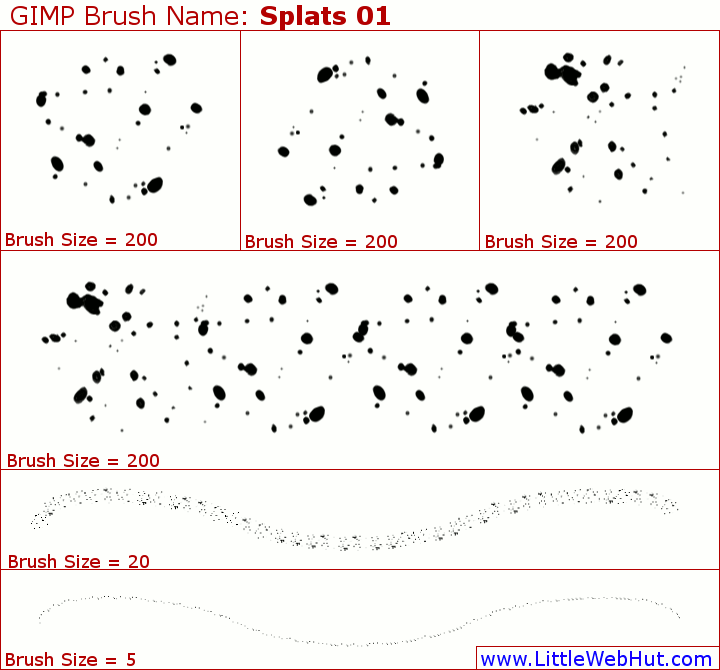 Splats 01 Brush