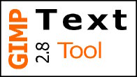 GIMP 2.8 Text Tool